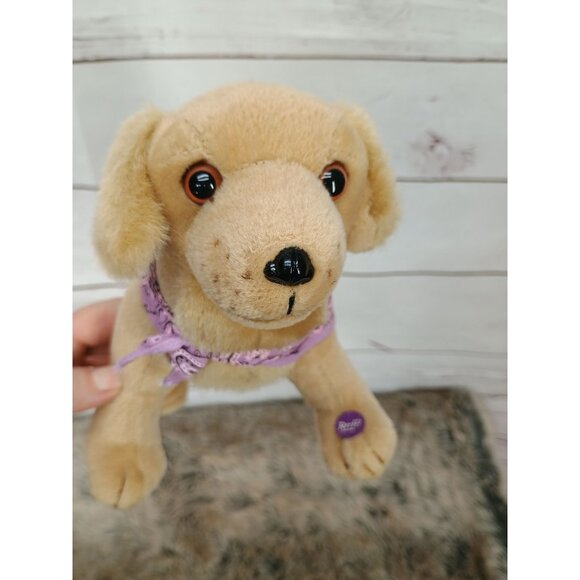 American Girl Kailey's 2003 Poseable 10" Sandy Golden Retriever Blonde Plush Dog - Picture 9 of 9